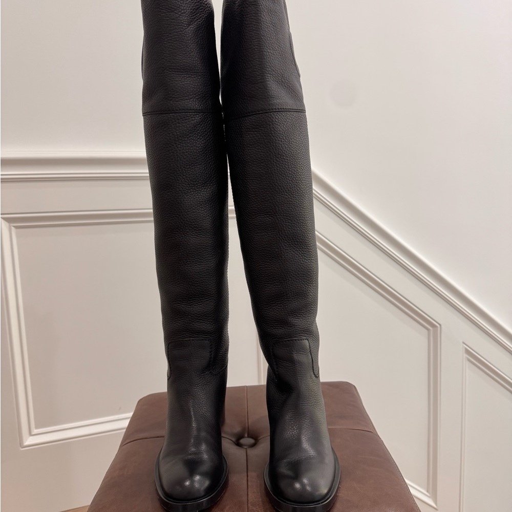 GUCCI SOHO Black Over-the-Knee Boots - Picture 3 of 8